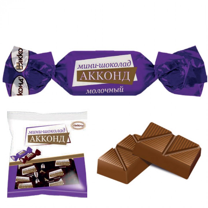 «Мини-шоколад АККОНД» молочный