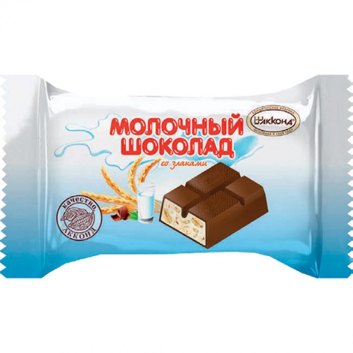 «Шоколад молочный» со злаками