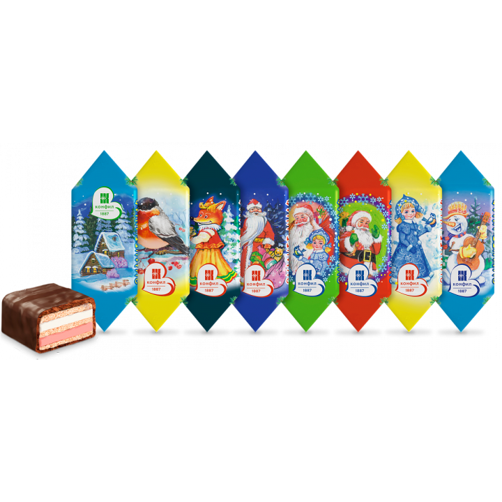 Конфеты Зимнее чудо глаз ваф 2,5кг